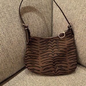 Fendi Small Oyster Animal Print Bag- Vintage